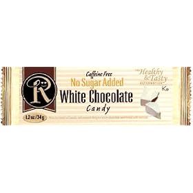 No Sugar Added White Chocolate Bar - Low Carb Chocolate From Ross Chocolates