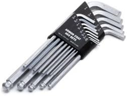 Hex Key Set, 0.050 - 3/8 In., L-Shaped