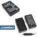 Photo : Combo Set Premium Klic-5001 Replacement Lithium-ion Battery + Home Battery Charger with Car Adapter for Kodak Digital Camera & Camcorder