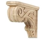 Designer Wood Corbels 8 3/4