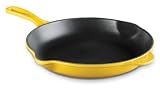 : Le Creuset Enameled Cast-Iron 11-3/4-Inch Skillet with Iron Handle, Dijon