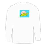 Long Sleeve T-shirt with dinosaur, reptile, fan, extinction, spinosaurus