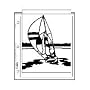 Print File 8112P 8.5x11 Print Storage Pages 25 Sheets