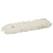 Rubbermaid FGK75200 Twisted Loop Cotton Dust Mop, 18" Length x 5" Width, White