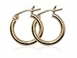 New 10 KT Gold Hoops Earrings Genuine 10k Huggies