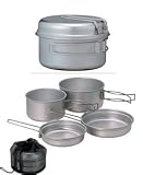 Snow Peak 2-Person Multi Compact Titanium Cookware Set