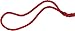 Champion Sports Tug of War Rope - 75 Feet, Red
