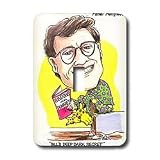 Londons Times Funny Panel Hollywood Cartoons - Bill Gates, Say It Ain t So - Light Switch Covers - single toggle switch