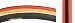 Panaracer Tire Sew Up Practice Dual TG 700 Black/Red