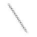 ROLO1MM Italian 925 Sterling Silver 1mm Rolo Sturdy Chain Necklace