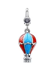 Sterling Silver Hot Air Balloon Charm