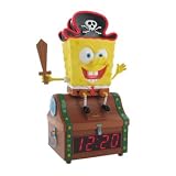 Exclusive Nickelodeon SpongeBob Treasure Chest Clock Radio By EMERSON