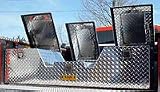 Recreational Vehicle Fifth Wheel-Three Top Lid Aluminum Cargo Box-Model 1
