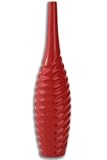 Elevation Porcelain Vase 24 Red