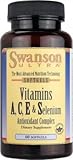 Swanson Ultra Vitamin A,C,& E + Selenium (60 Softgels)