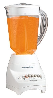 Hamilton Beach 50161WV 10-Speed Wave-Action Blender, White