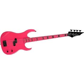 Dean Custom Zone Bass, Flourecent Pink