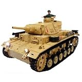 Smoking RC 1 16 Tiger III Tauch Panzer III Ausf.H Electric Radio Control Airsoft Battle... by AmazingTechDepot.com