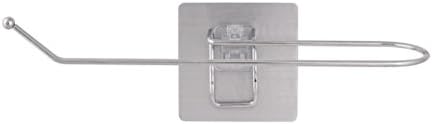 THE GUI'S HOUSEWARE Stainless Steel Paper Towel Holder with "No Trace" Silicone Suction Attachment ((L 11.97*W 3.39*H 2.44 inches Weight:6.02 OZ,2pcs)