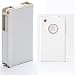 Simplism Leather Collection Flip Style for iPhone (Snow White)
