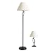 Textured Bronze-Finish Floor and Table Lamp