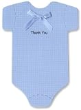 Onesie Thank-you Card for Baby Boy