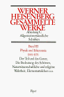Gesammelte Werke, 5 Bde., Bd.3, Physik und Erkenntnis 1969-1976