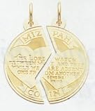 Mizpah Coin Charm - XR434