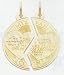 Mizpah Coin Charm - XR434