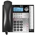 AT&T 1080 Corded Phone, Black/Silver, 1 Handset