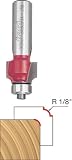 Freud 34-118 1/8-Inch Radius Rounding Over Router Bit with 1/2-Inch Shank