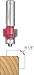 Freud 34-118 1/8-Inch Radius Rounding Over Router Bit with 1/2-Inch Shank