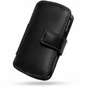 Blackberry Pearl 8100 Leather Case – Book Type (Black)