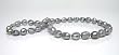 HinsonGayle Extreme Baroque Collection Handpicked 8-13mm Silver Gray Free-Form Baroque Cultured Pearl Necklace (Sterling Silver) {Limited Edition}
