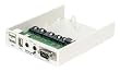 3.5in Bay Insert With Front Access for Firewire/usb Audio