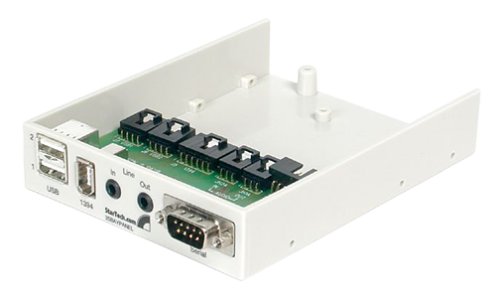 3.5in Bay Insert With Front Access for Firewire/usb Audio