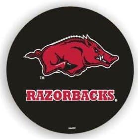Arkansas Razorbacks NCAA Spare Tire Cover by Fremont Die (Black)