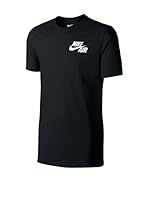 Nike Camiseta Manga Corta Travel By Air Tee (Negro)