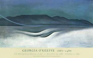 ポスター ジョージア オキーフ Lake George