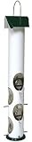 Varicraft SP3MG 28 inch Tall Squirrel Proof Bird Feeder for Mixed Seed with Green Aluminum Roof