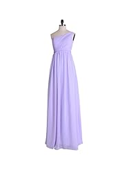 One Shoulder Draped Fitted Bridesmaid Dress 