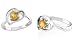Round Cut Citrine Solitaire Ring Sterling Silver