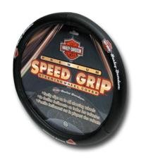 Harley-Davidson Text Style Premium Speed Grip Steering Wheel Cover