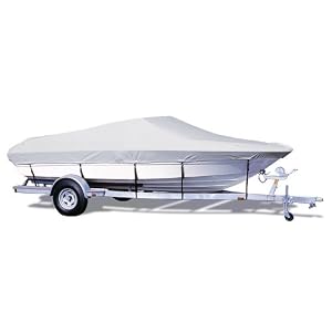 Taylor Made Products Trailerite Semi-Custom Boat Cover for V-Hull Bow Riders Boats with Inboard Outboard Motor by