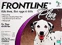 Frontline Plus For Dogs 45-88 lbs. - Purple, 3 Pack