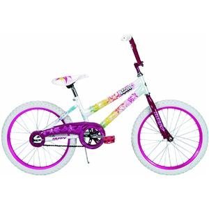 Huffy 20-Inch Girls So Sweet Bike (Aloha Pearl White/Orchid Pink)