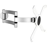 Bentley Mounts IWAMOUNT Double Arm Articulating Wall Mount for Apple iPad 2/3/4, Silver and White