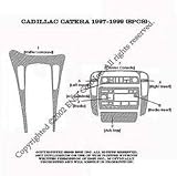Cadillac Catera Real Aluminum Dash Kit 97-99 - 7 pieces - Real Brushed Aluminum