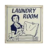 Outdoor Living : Laundry Room Retro Sign