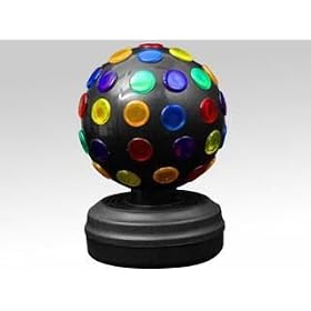 4" Black Disco Ball Light - Novelty Lighting